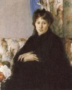 Berthe Morisot Portrait of Madme Pontillon Spain oil painting artist